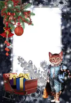 Fotografický efekt z kategorie Pohlednice na Vánoce № 88007 Fotografický efekt z kategorie Pohlednice na Vánoce № 88007