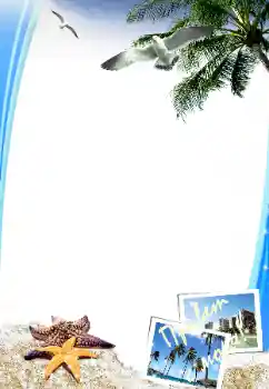 Nápis na rámečku: Привет с моря Nápis na rámečku: Привет с моря