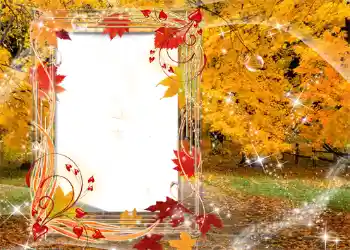 Fotografický efekt z kategorie Podzim № 1129 Fotografický efekt z kategorie Podzim № 1129