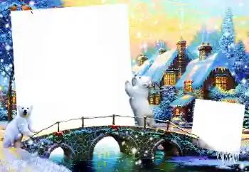 Fotografický efekt z kategorie Zima № 130523 Fotografický efekt z kategorie Zima № 130523