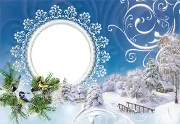 Fotografický efekt z kategorie Zima № 164611 Fotografický efekt z kategorie Zima № 164611