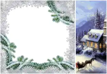 Fotografický efekt z kategorie Zima № 166224 Fotografický efekt z kategorie Zima № 166224