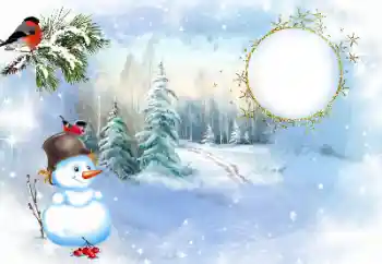 Fotografický efekt z kategorie Zima № 176771 Fotografický efekt z kategorie Zima № 176771