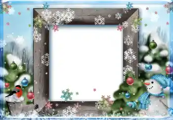 Fotografický efekt z kategorie Zima № 3338 Fotografický efekt z kategorie Zima № 3338