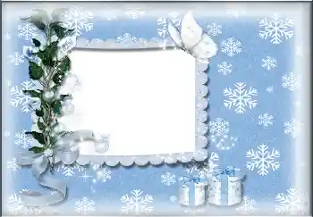 Fotografický efekt z kategorie Zima № 3346 Fotografický efekt z kategorie Zima № 3346