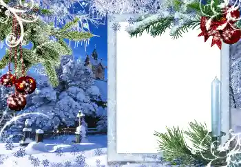 Fotografický efekt z kategorie Zima № 3354 Fotografický efekt z kategorie Zima № 3354