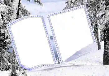 Fotografický efekt z kategorie Zima № 3358 Fotografický efekt z kategorie Zima № 3358