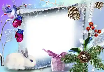 Fotografický efekt z kategorie Zima № 3359 Fotografický efekt z kategorie Zima № 3359