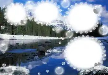 Fotografický efekt z kategorie Zima № 3362 Fotografický efekt z kategorie Zima № 3362