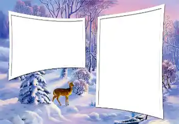 Fotografický efekt z kategorie Zima № 3363 Fotografický efekt z kategorie Zima № 3363