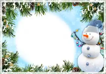 Fotografický efekt z kategorie Zima № 3368 Fotografický efekt z kategorie Zima № 3368