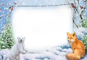 Fotografický efekt z kategorie Zima № 90560 Fotografický efekt z kategorie Zima № 90560