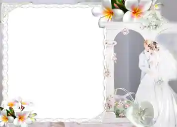 Fotografický efekt z kategorie Svatební rámečky № 102