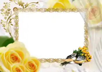 Fotografický efekt z kategorie Svatební rámečky № 143