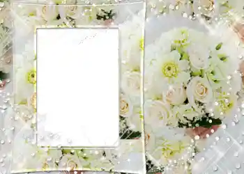 Fotografický efekt z kategorie Svatební rámečky № 173