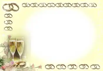 Fotografický efekt z kategorie Svatební rámečky № 1775