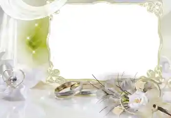 Fotografický efekt z kategorie Svatební rámečky № 26568