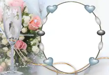 Fotografický efekt z kategorie Svatební rámečky № 33955 Fotografický efekt z kategorie Svatební rámečky № 33955