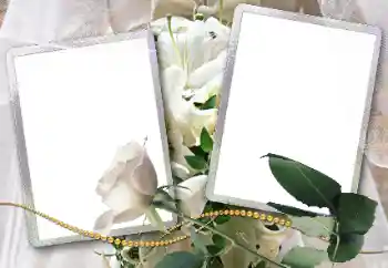 Fotografický efekt z kategorie Svatební rámečky № 38398