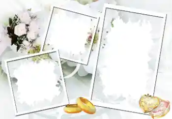 Fotografický efekt z kategorie Svatební rámečky № 40512 Fotografický efekt z kategorie Svatební rámečky № 40512