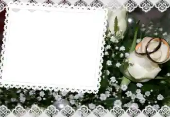 Fotografický efekt z kategorie Svatební rámečky № 45812