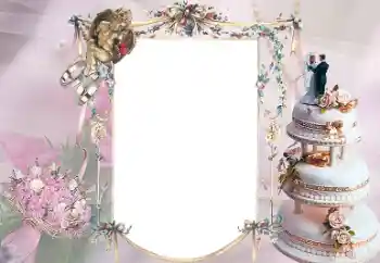 Fotografický efekt z kategorie Svatební rámečky № 45846
