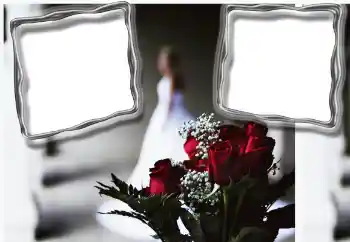 Fotografický efekt z kategorie Svatební rámečky № 8522