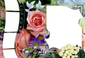 Fotografický efekt z kategorie Svatební rámečky № 8658