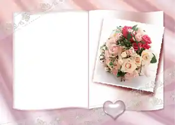 Fotografický efekt z kategorie Svatební rámečky № 91